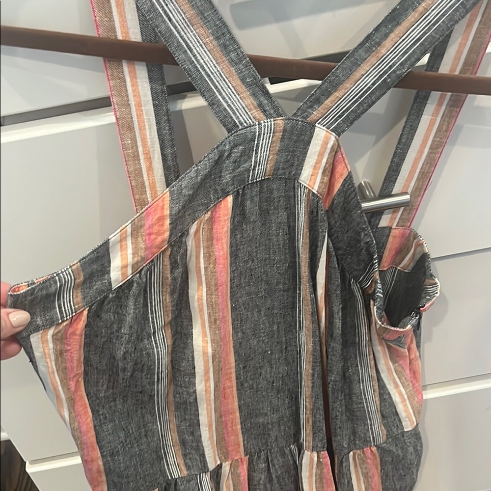 JOIE striped maxi dress sz M